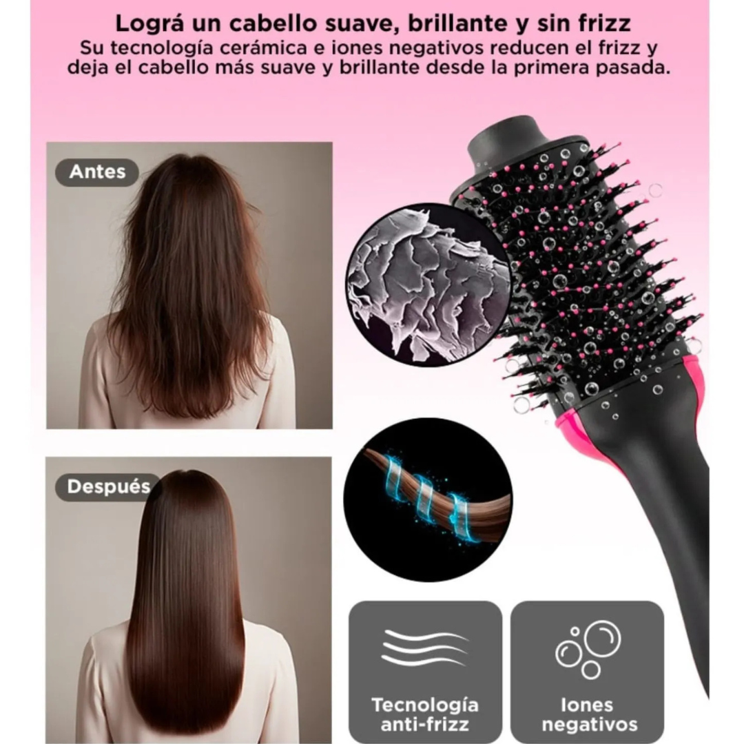 Super Cepillo 3 en 1™  Peina - Seca - Alisa