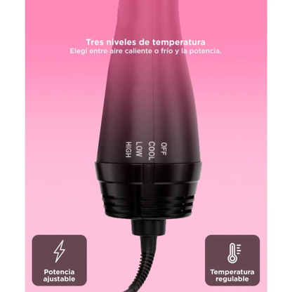 Super Cepillo 3 en 1™  Peina - Seca - Alisa