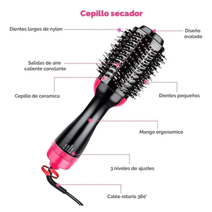Super Cepillo 3 en 1™  Peina - Seca - Alisa